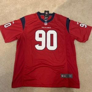 Houston Texans Jadeveon Clowney Authentic Stitched Nike NFL Jersey XXL